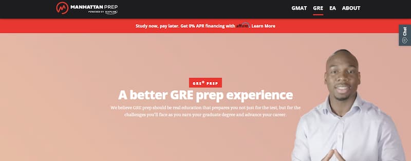 Manhattan Prep better GRE prep