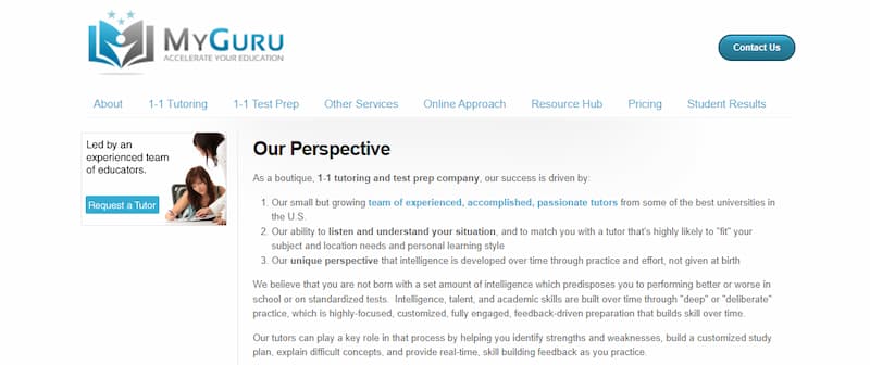 MyGuru our perspective