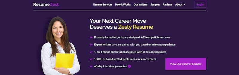 ResumeZest writing resume