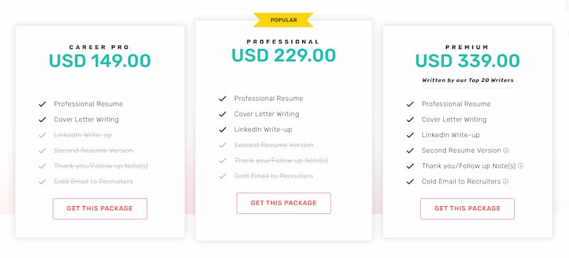 Resumeble package