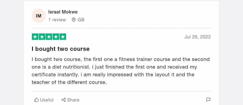 Reviews-Udemy