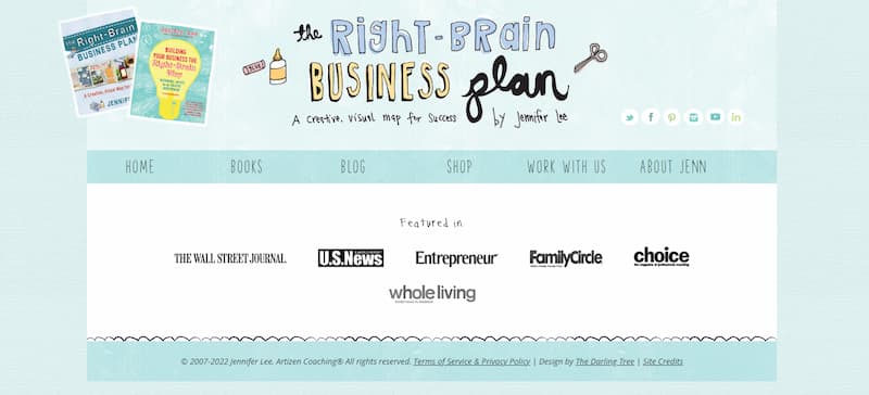 Right Brain Business Plan info