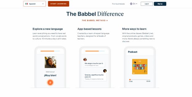 babbel-usability