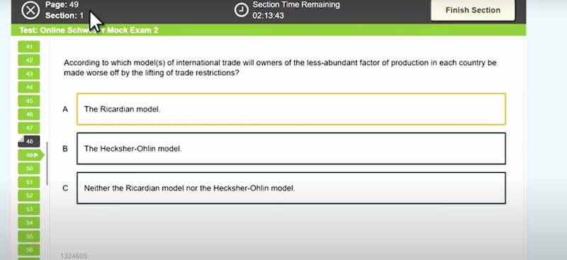 kaplan mock exam