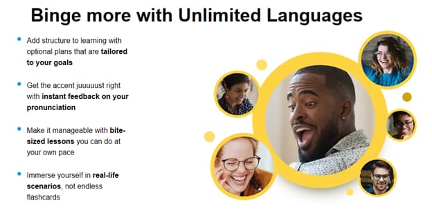 Rosetta Stone features