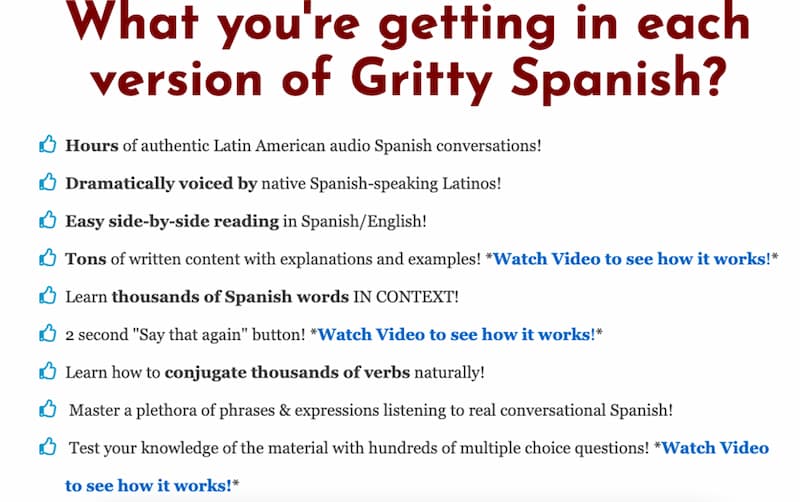 Gritty-Spanish-version