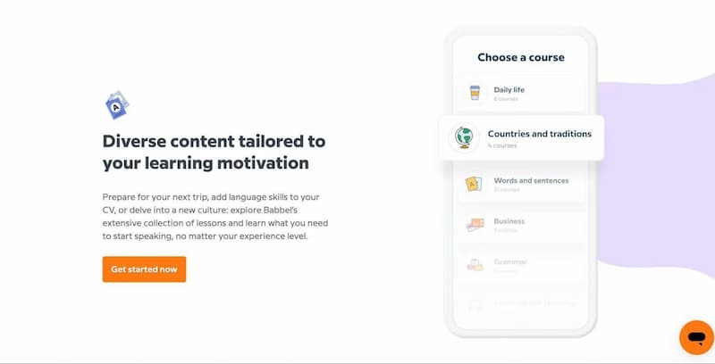 babbel-choosing-course