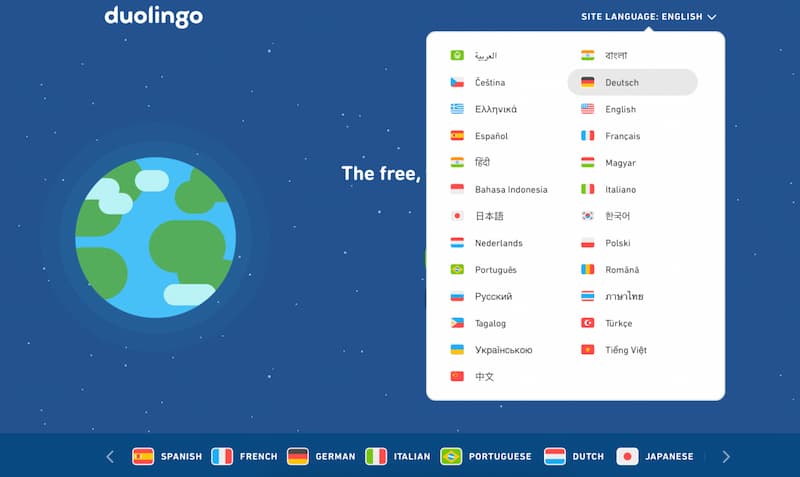 duolingo courses