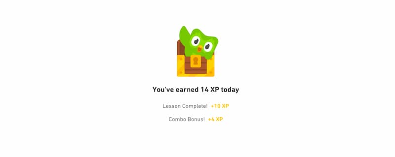 duolingo earning xp