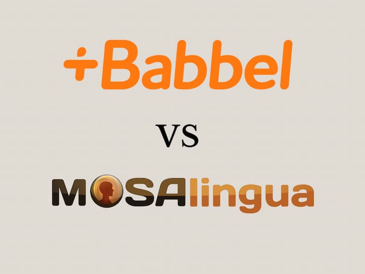 Babbel and Mosalingua