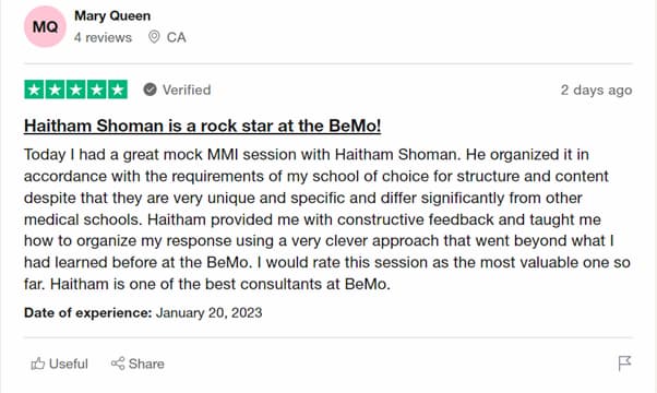 BeMo CASPer reviews