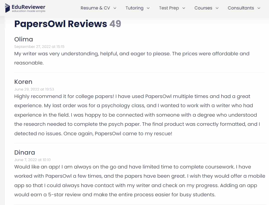 PapersOwlReview