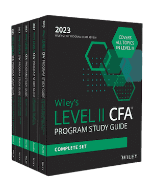 Wiley’s Level II CFA Program book