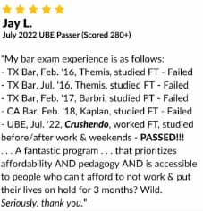 Crushendo - review of Jay L