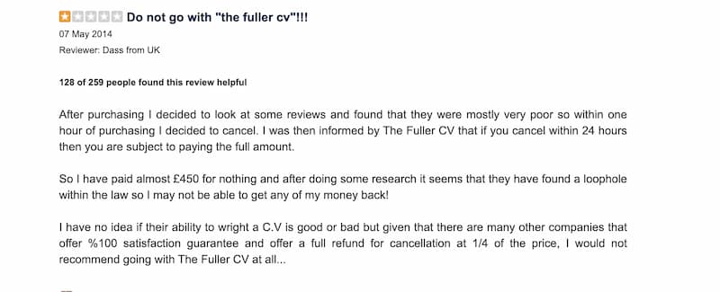 Fuller CV - reviews2