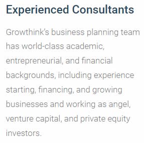 experienced consultants