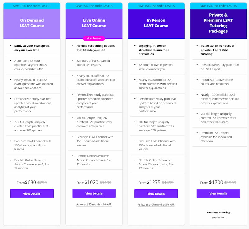 kaplan-LSAT-prep-courses-pricing