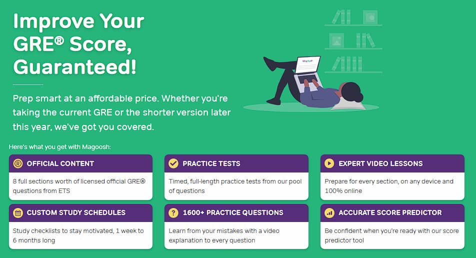 Magoosh - improve your GRE score