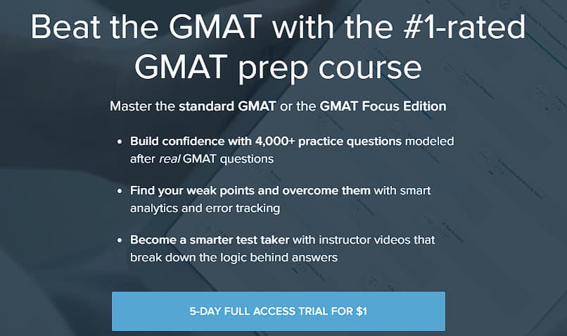 TargetTestPrep - GMAT prep course
