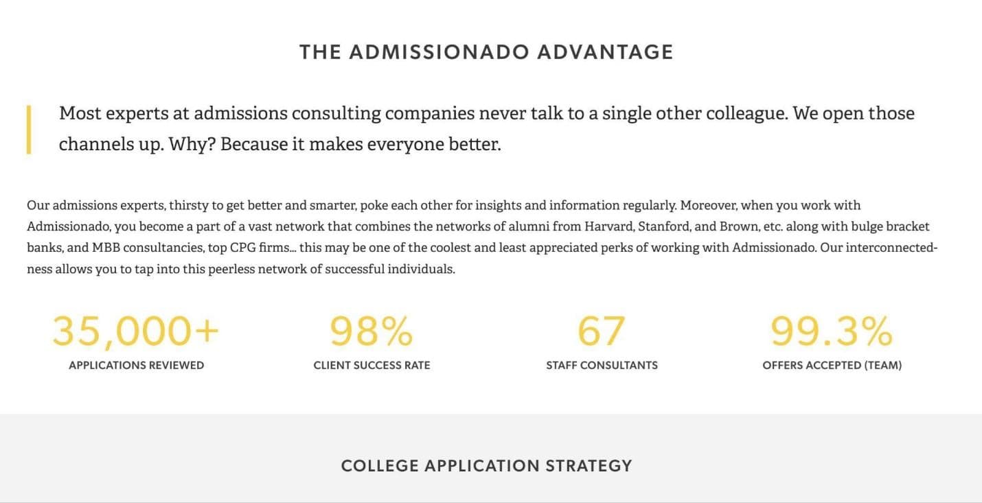 admissionado-strategy-advantage