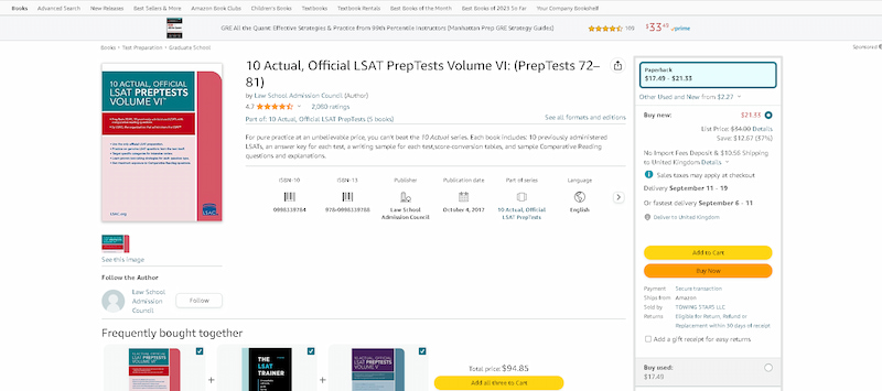 official-LSAT-prep-tests-volume-price