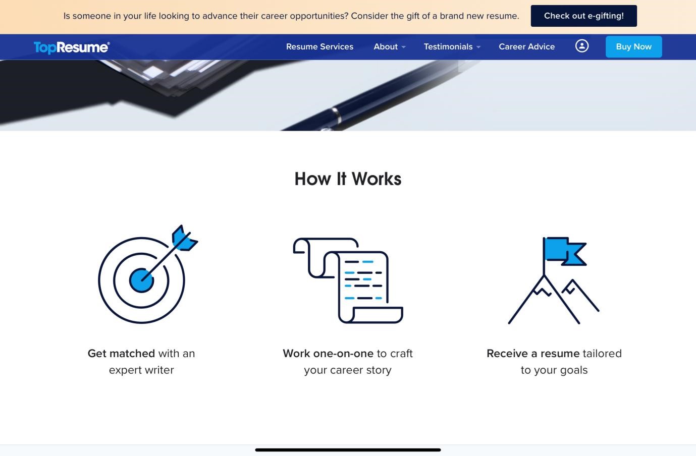 topresume-ordering-process-interface