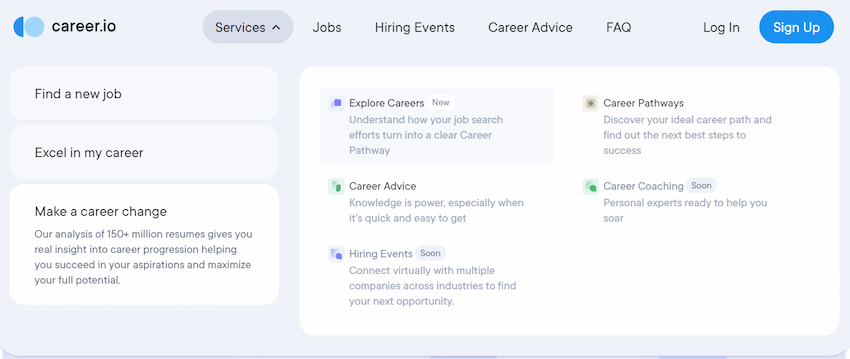 features career io make a career change