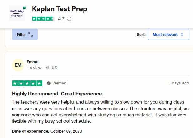 Kaplan - feedback