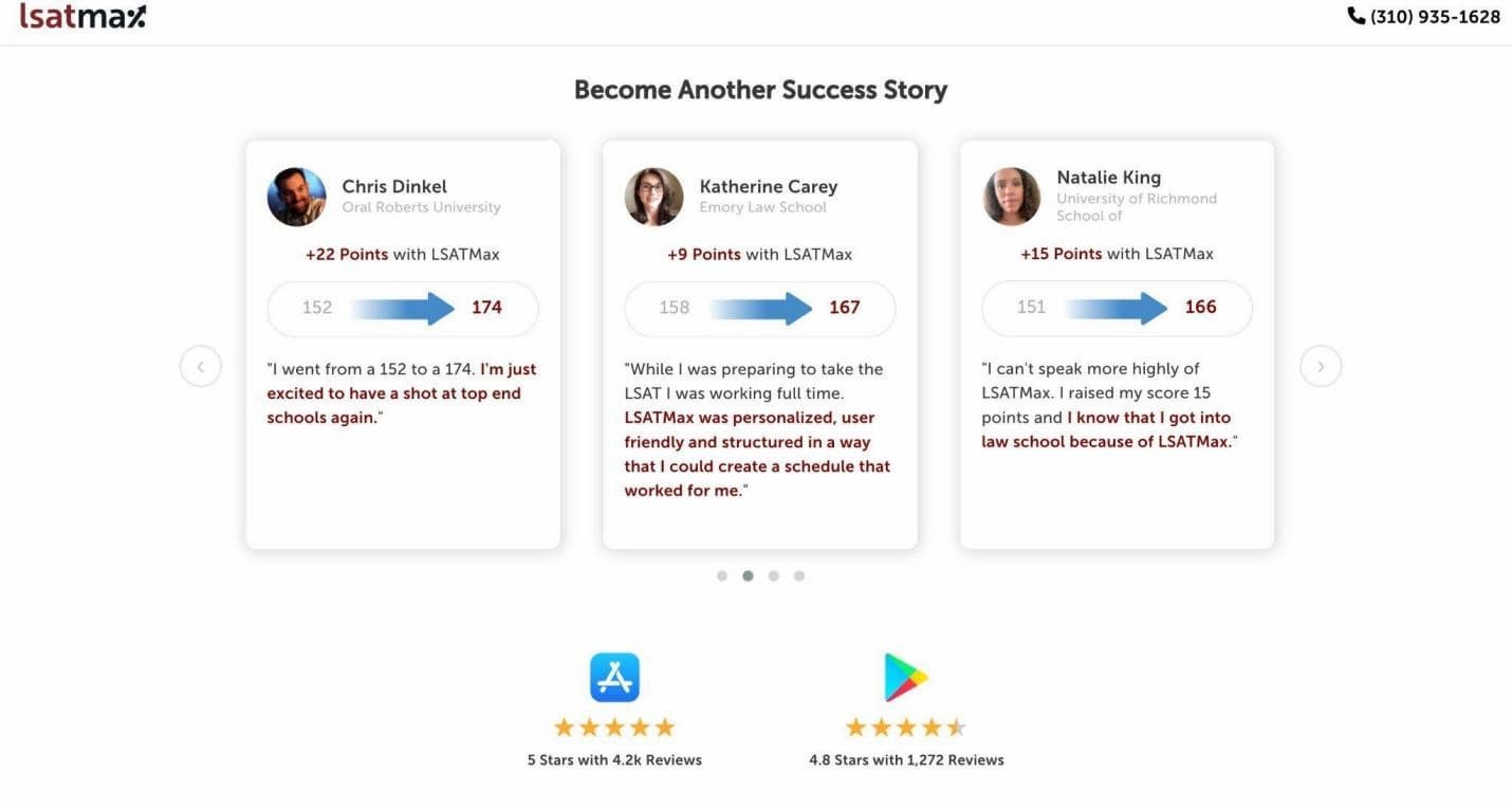 LSAT Max - feedback