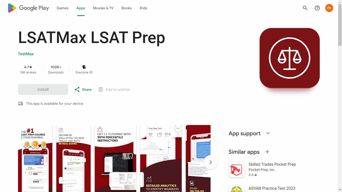 LSATMax Prep App