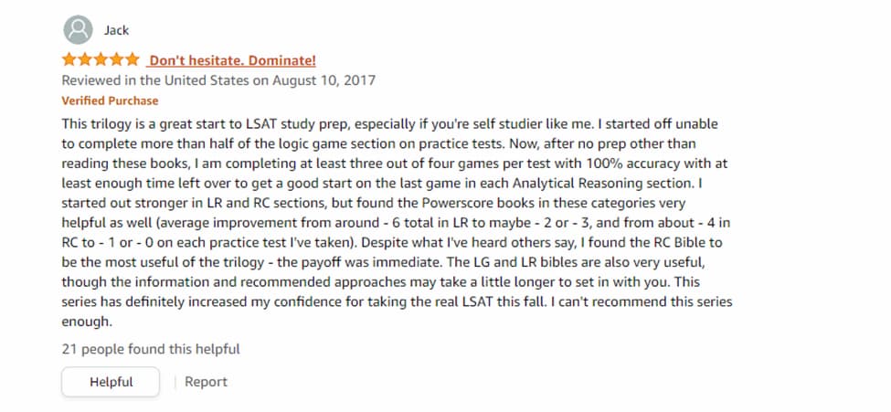 PowerScore - review