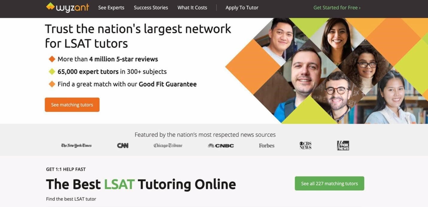 Wyzant - the best LSAT tutoring