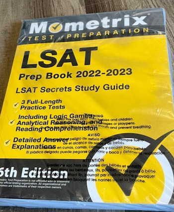mometrix LSAT Prep book