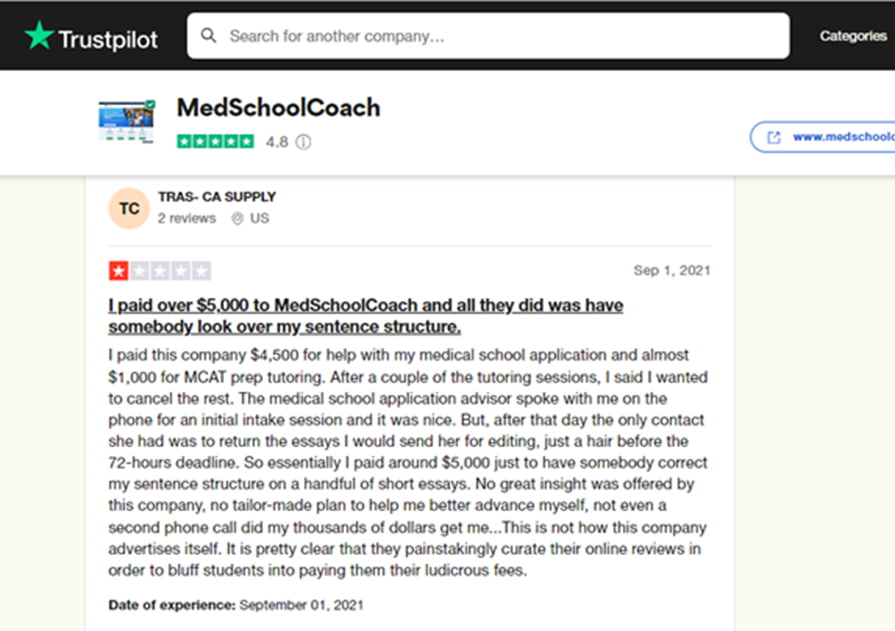 MedCoach Feedback Trust