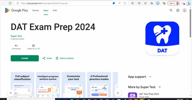 DAT Exam Prep App on Google Play