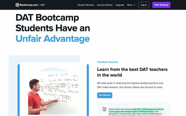 dat bootcamp advantage