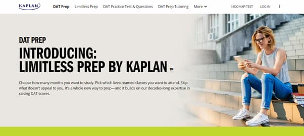 kaplan welcome page