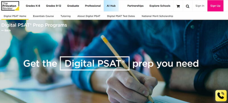 Princeton Review Course for PSAT