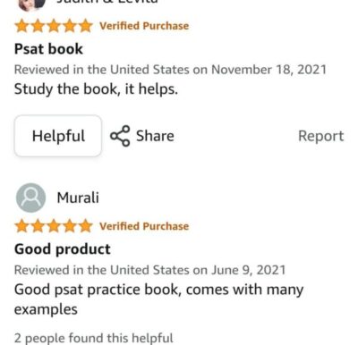 kaplan PSAT book user review