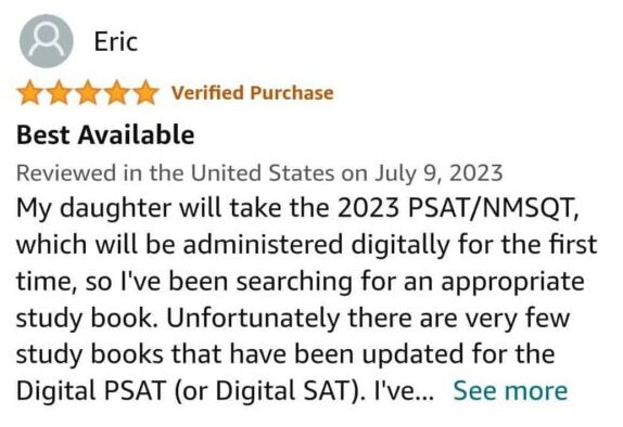 review on Princeton Review PSAT