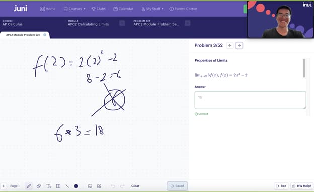 juni learning calculus course example