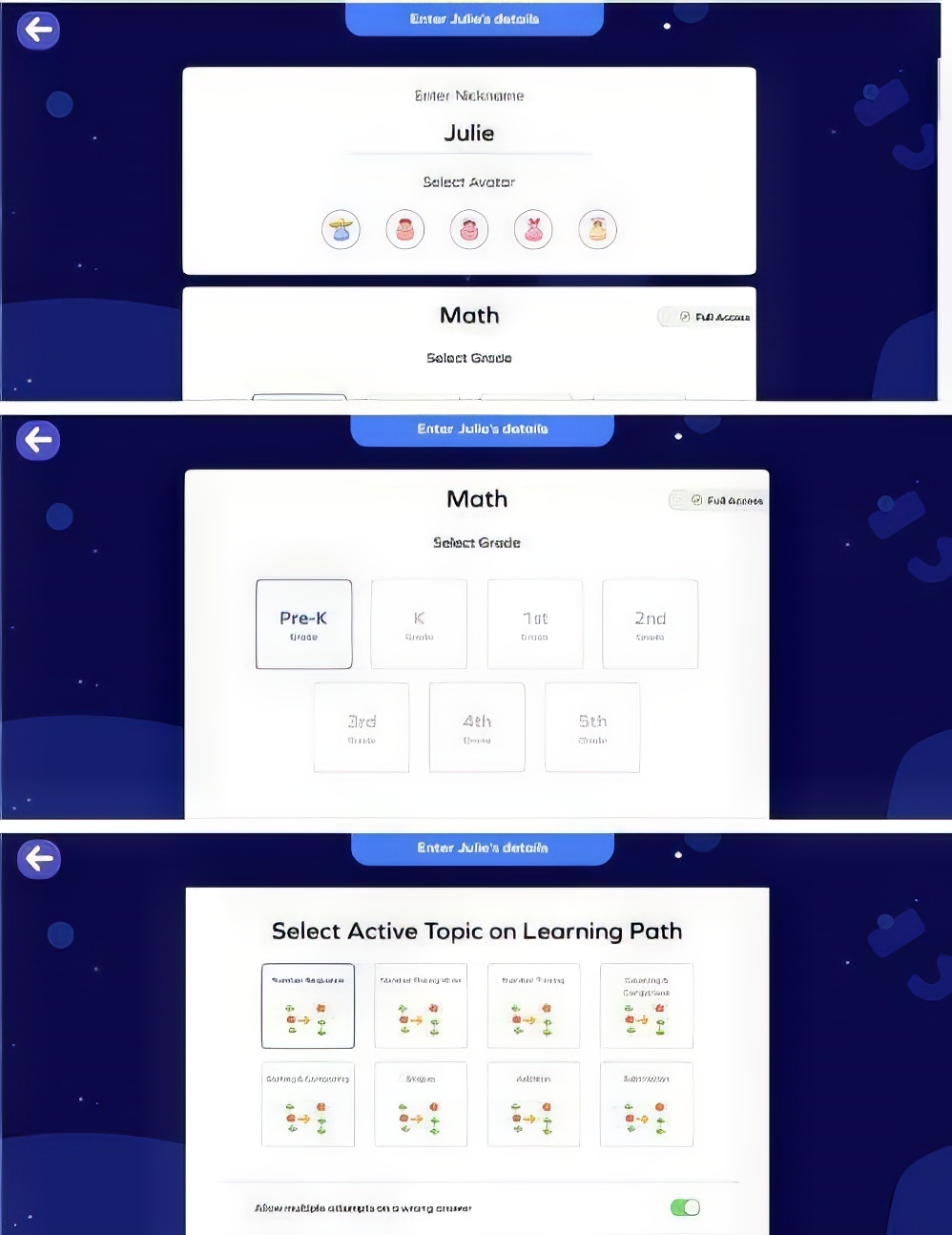 SplashLearn Learning Schedule